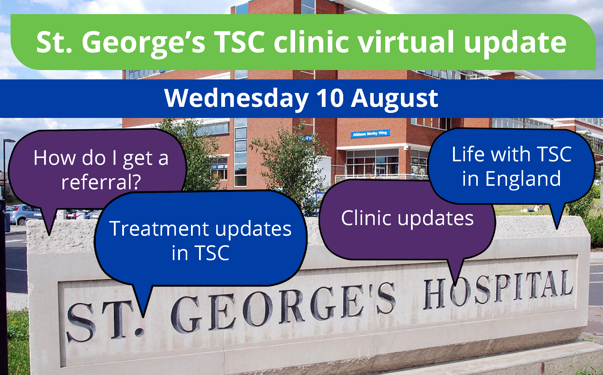 St George s London TSC clinic virtual update 2022 The Tuberous