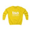 TSA Kids Sweatshirt - White Logo
