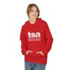 TSA Unisex Softstyle Fleece Hoodie - White Logo - Image 19