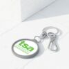TSA Keyring Tag  - Green Logo - Image 3