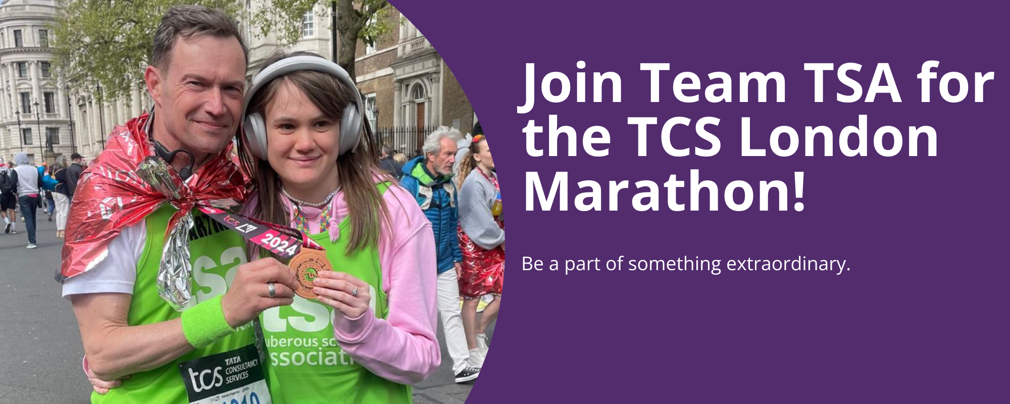 TSA London Marathon Banner