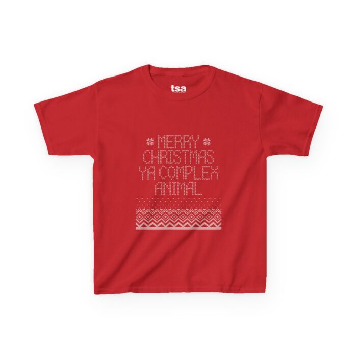 TSA Kids T-Shirt - Merry Christmas - Image 2