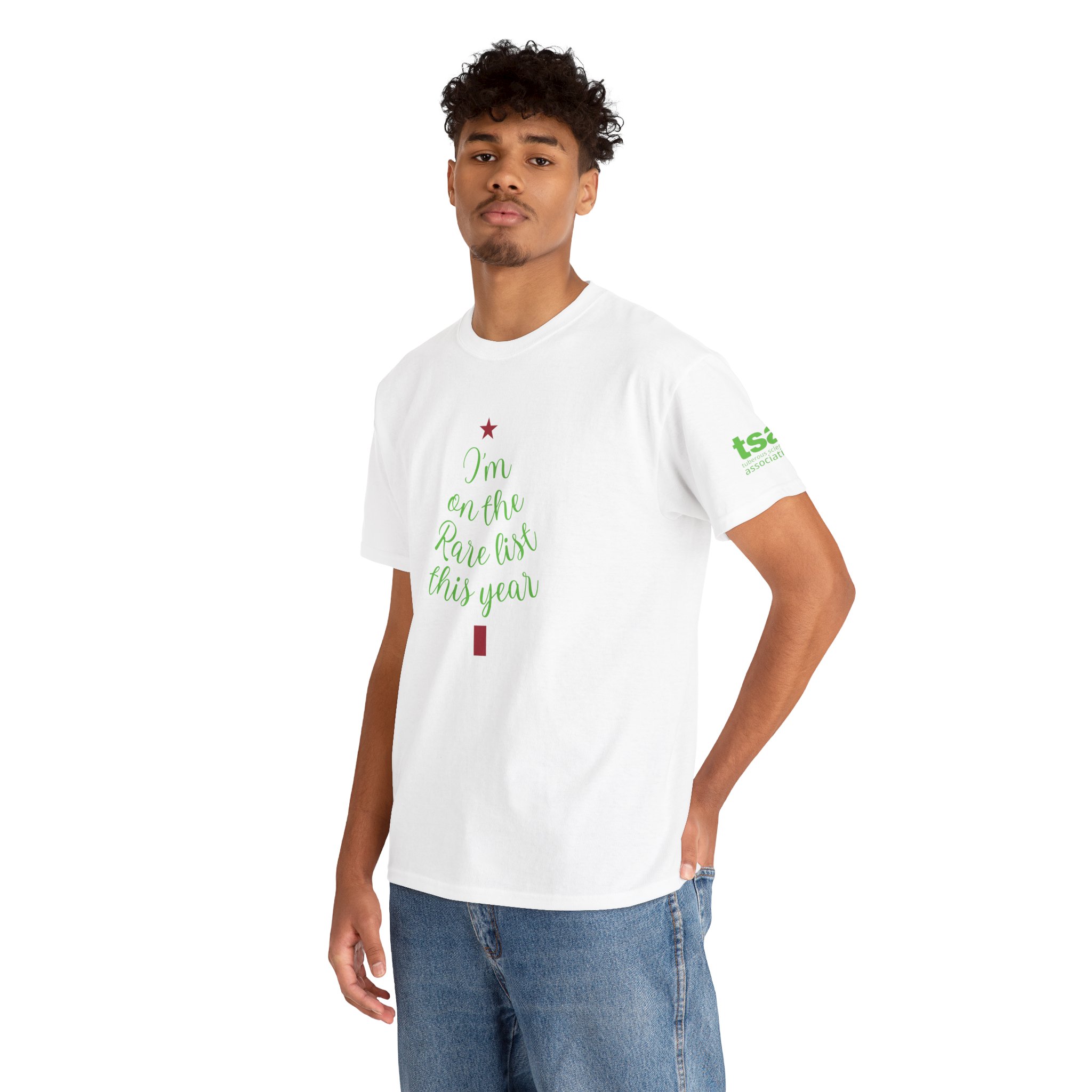 TSA Unisex Heavy Cotton Tee - Christmas Tree - Image 5