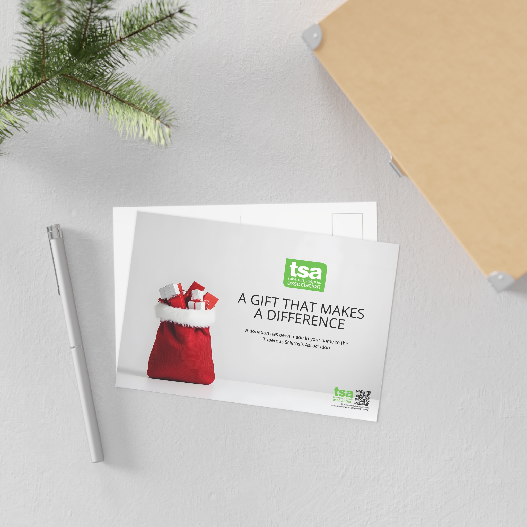 TSA Donation Postcard - Christmas Sack - Image 3