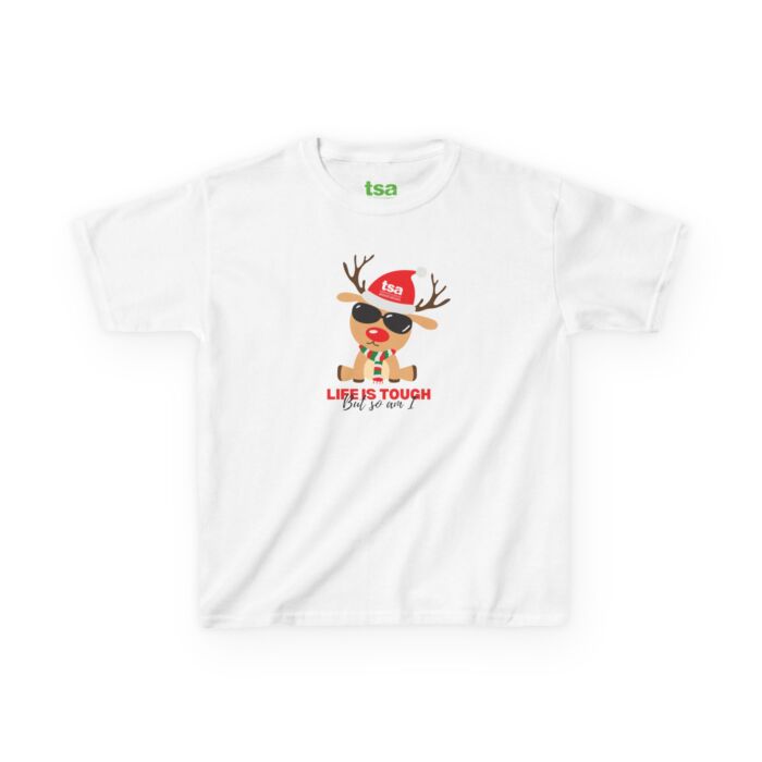 TSA Kids T-Shirt - Christmas Reindeer - Image 2