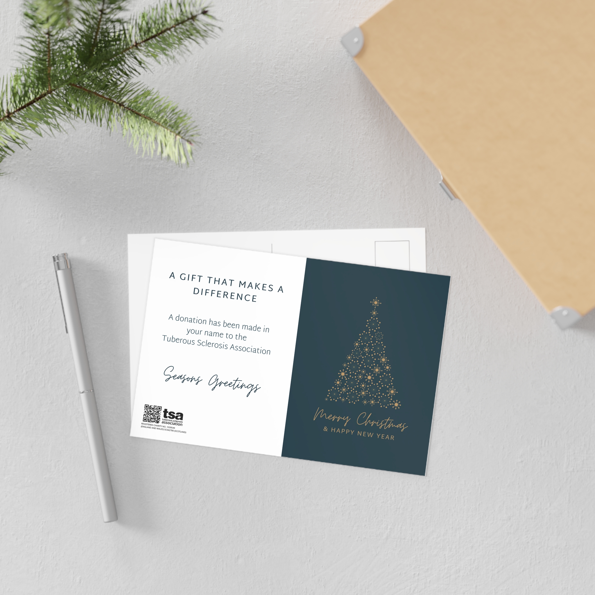 TSA Donation Postcard - Christmas Tree - Image 3