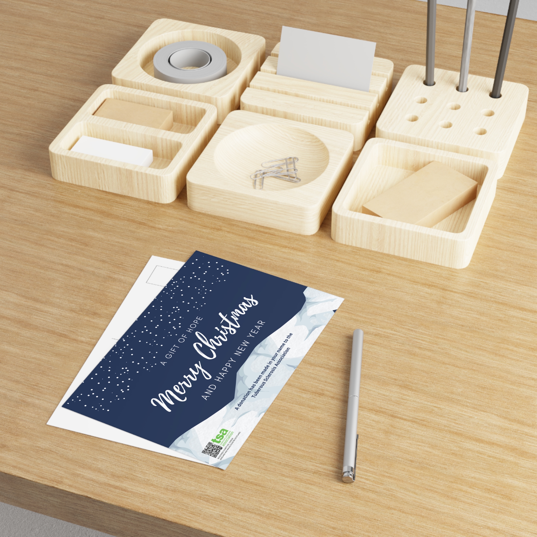 TSA Donation Postcard - Christmas Snow - Image 4