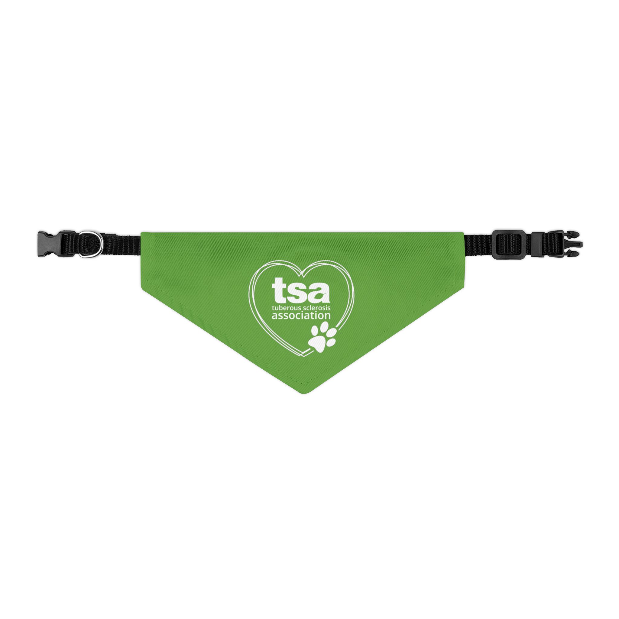 TSA Pet Bandana Collar Green - Image 5