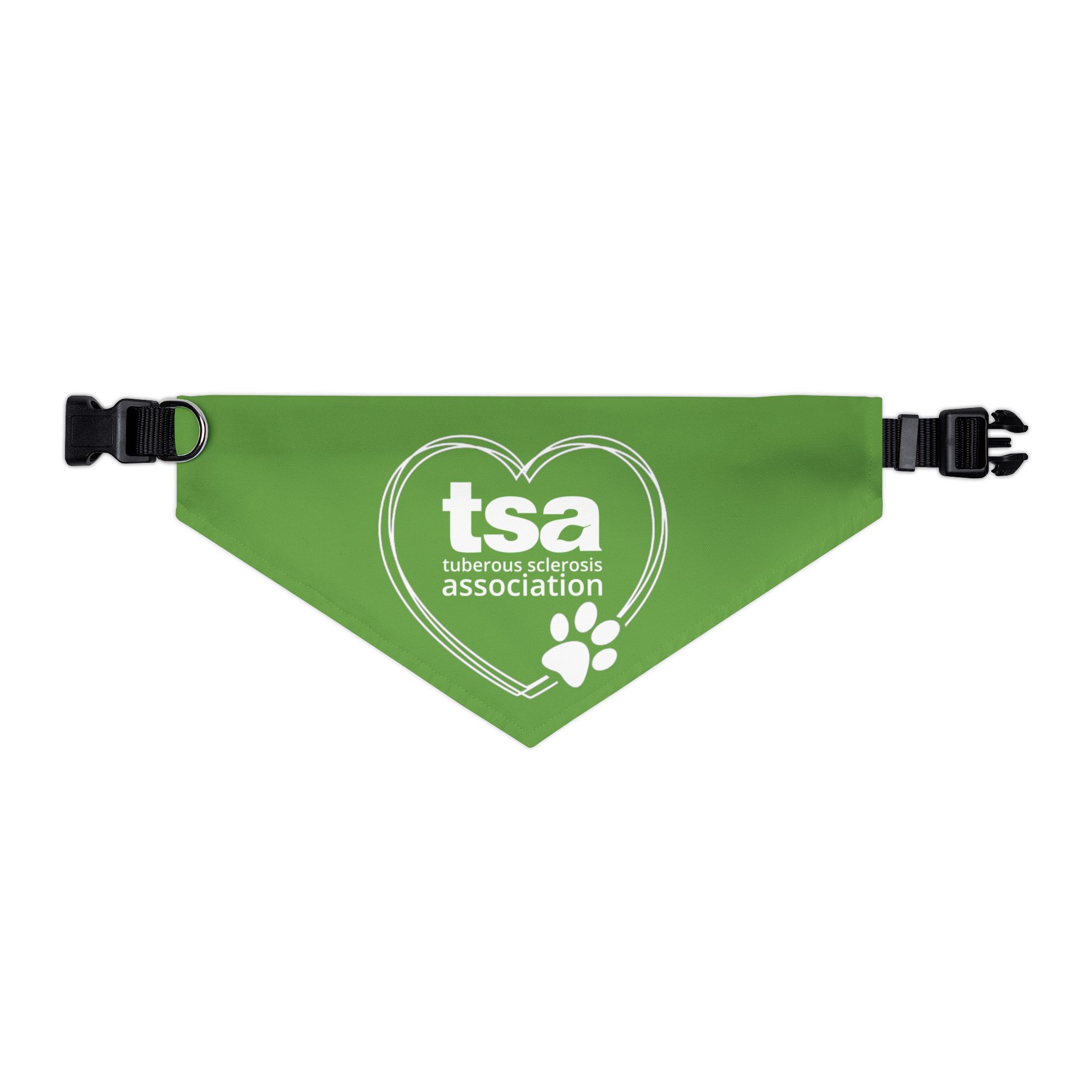 TSA Pet Bandana Collar Green - Image 7