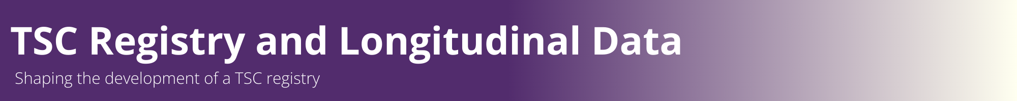 Research Fundraising Banner TSC Registry